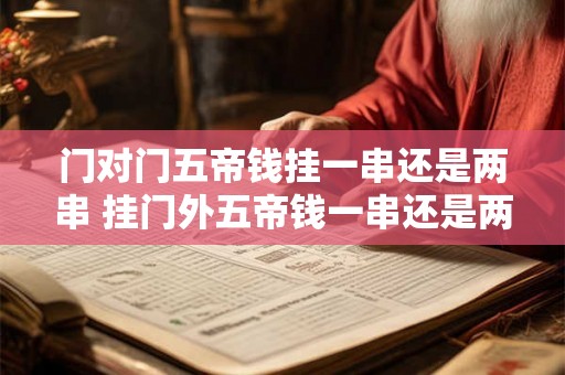 门对门五帝钱挂一串还是两串 挂门外五帝钱一串还是两串