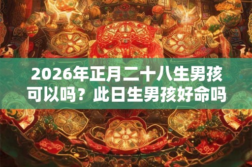 2026年正月二十八生男孩可以吗?此日生男孩好命吗? 2026年正月二十八生男孩可以吗?此日生男孩好命吗?