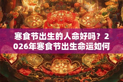 寒食节出生的人命好吗?2026年寒食节出生命运如何? 寒食节出生的人命好吗?2026年寒食节出生命运如何?
