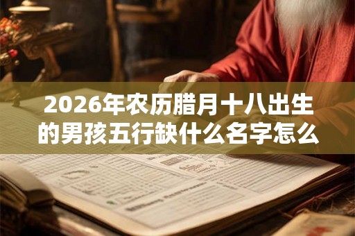 2026年农历腊月十八出生的男孩五行缺什么名字怎么起吉利 2026年农历腊月十八出生的男孩五行缺什么名字怎么起吉利