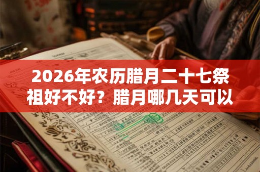 2026年农历腊月二十七祭祖好不好?腊月哪几天可以祭祖? 2026年农历腊月二十七祭祖好不好?腊月哪几天可以祭祖?