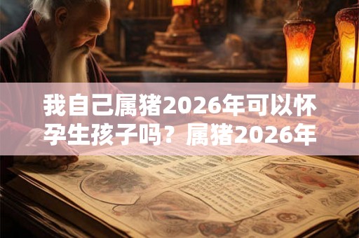 我自己属猪2026年可以怀孕生孩子吗？属猪2026年好运吗？