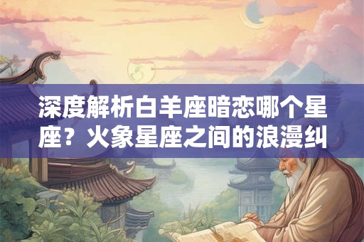 深度解析白羊座暗恋哪个星座？火象星座之间的浪漫纠葛！