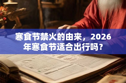 寒食节禁火的由来，2026年寒食节适合出行吗？