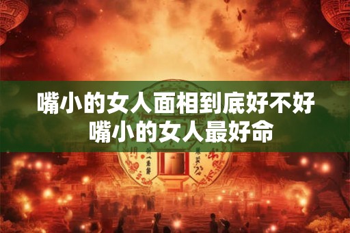 嘴小的女人面相到底好不好  嘴小的女人最好命