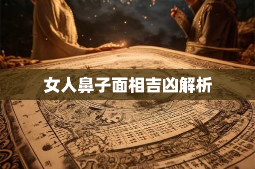 女人鼻子面相吉凶解析 女人鼻子面相吉凶解析