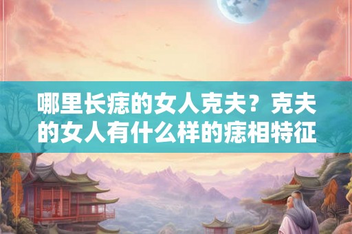 哪里长痣的女人克夫？克夫的女人有什么样的痣相特征？