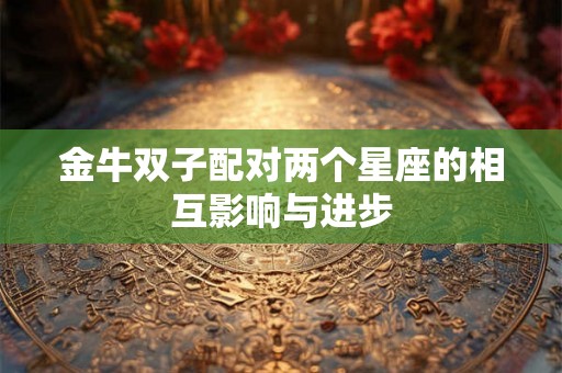 金牛双子配对两个星座的相互影响与进步