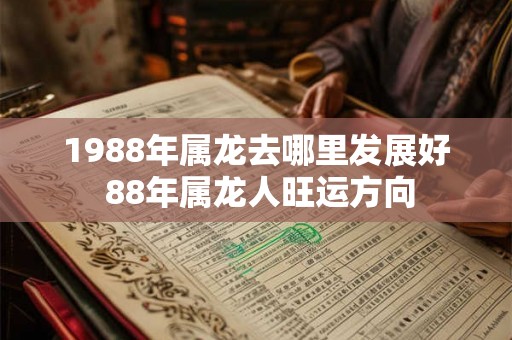 1988年属龙去哪里发展好 88年属龙人旺运方向 1988年属龙去哪里发展好 88年属龙人旺运方向