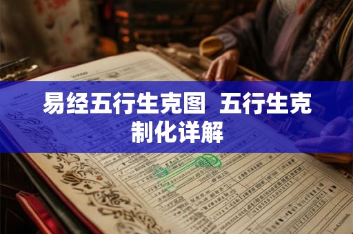 易经五行生克图 五行生克制化详解 易经五行生克图 五行生克制化详解