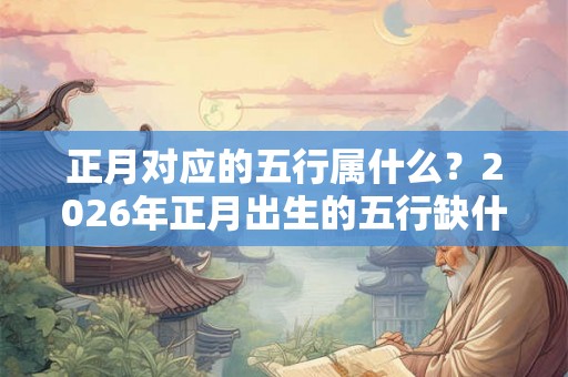 正月对应的五行属什么？2026年正月出生的五行缺什么