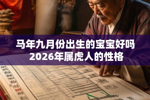 马年九月份出生的宝宝好吗 2026年属虎人的性格