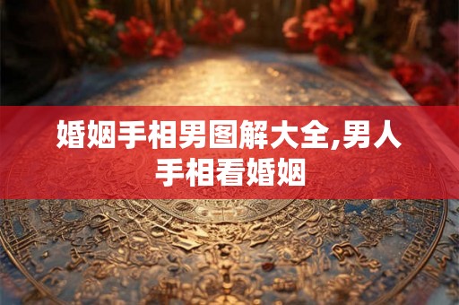 婚姻手相男图解大全,男人手相看婚姻