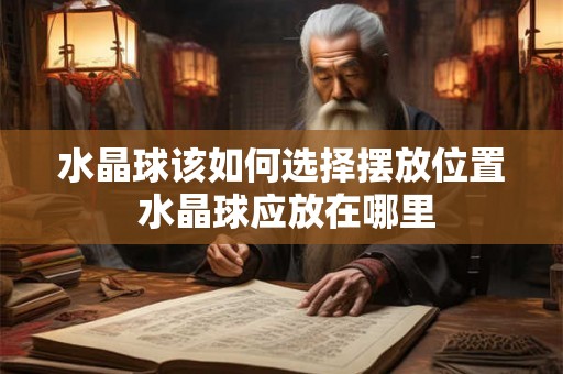 水晶球该如何选择摆放位置 水晶球应放在哪里