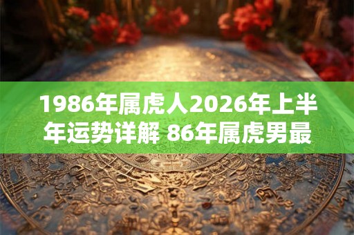 1986年属虎人2026年上半年运势详解 86年属虎男最佳婚配表 1986年属虎人2026年上半年运势详解 86年属虎男最佳婚配表