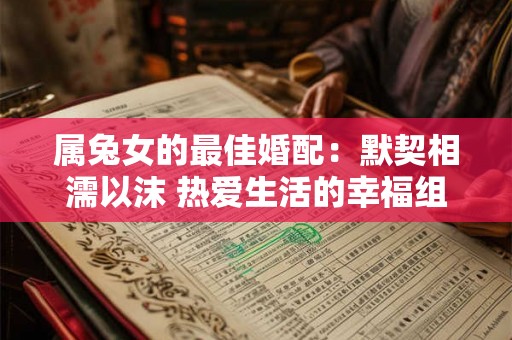 属兔女的最佳婚配:默契相濡以沫 热爱生活的幸福组合 属兔女的最佳婚配:默契相濡以沫 热爱生活的幸福组合