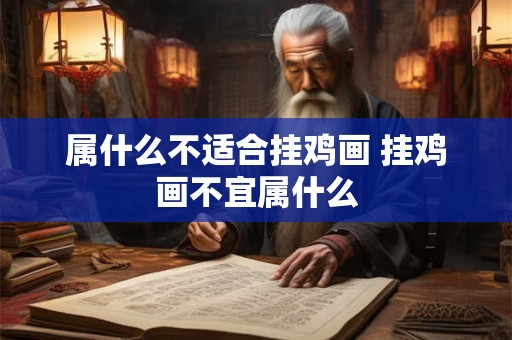 属什么不适合挂鸡画 挂鸡画不宜属什么 属什么不适合挂鸡画 挂鸡画不宜属什么