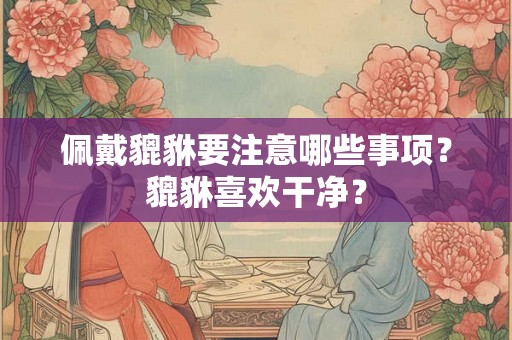 佩戴貔貅要注意哪些事项?貔貅喜欢干净? 佩戴貔貅要注意哪些事项?貔貅喜欢干净?