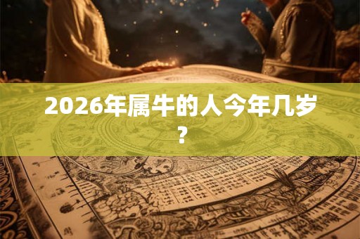 2026年属牛的人今年几岁？