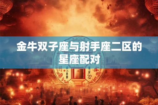 金牛双子座与射手座二区的星座配对