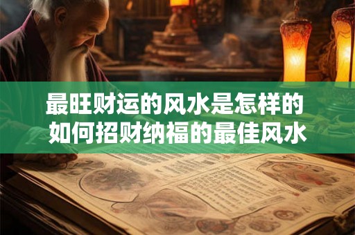 最旺财运的风水是怎样的 如何招财纳福的最佳风水 最旺财运的风水是怎样的 如何招财纳福的最佳风水