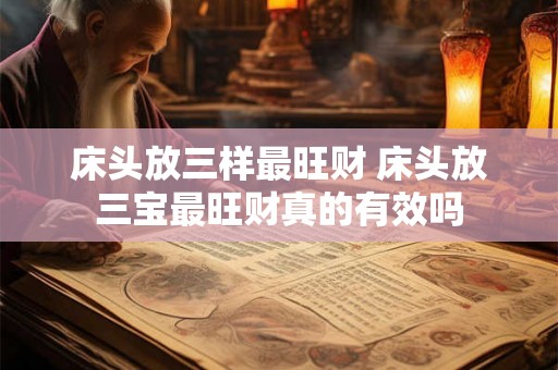 床头放三样最旺财 床头放三宝最旺财真的有效吗 床头放三样最旺财 床头放三宝最旺财真的有效吗