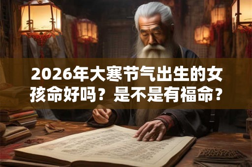 2026年大寒节气出生的女孩命好吗？是不是有福命？
