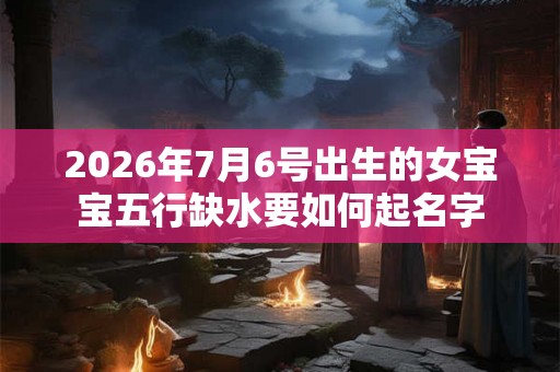 2026年7月6号出生的女宝宝五行缺水要如何起名字
