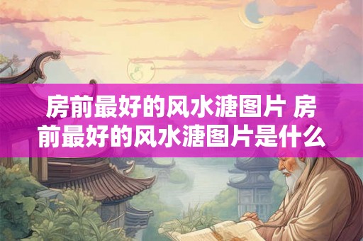 房前最好的风水溏图片 房前最好的风水溏图片是什么