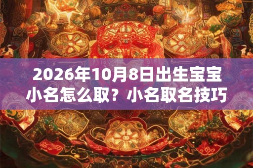 2026年10月8日出生宝宝小名怎么取？小名取名技巧推荐！