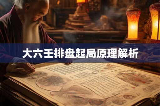 大六壬排盘起局原理解析