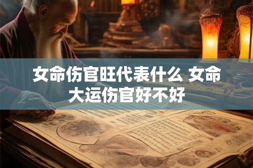 女命伤官旺代表什么 女命大运伤官好不好