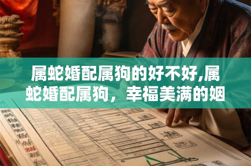 属蛇婚配属狗的好不好,属蛇婚配属狗，幸福美满的姻缘之旅