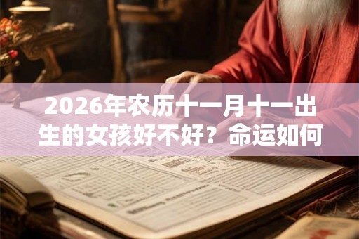 2026年农历十一月十一出生的女孩好不好？命运如何？