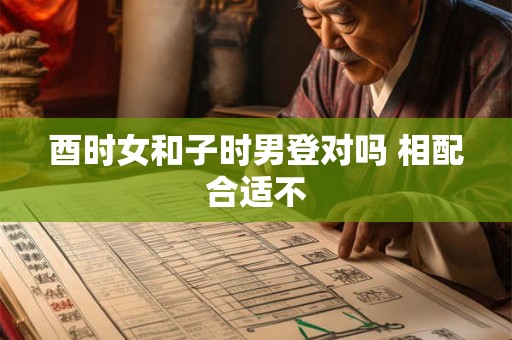 酉时女和子时男登对吗 相配合适不