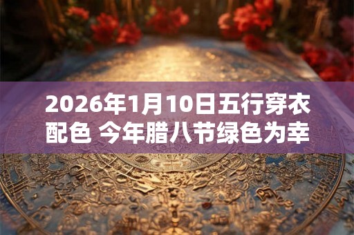 2026年1月10日五行穿衣配色 今年腊八节绿色为幸运色 2026年1月10日五行穿衣配色 今年腊八节绿色为幸运色
