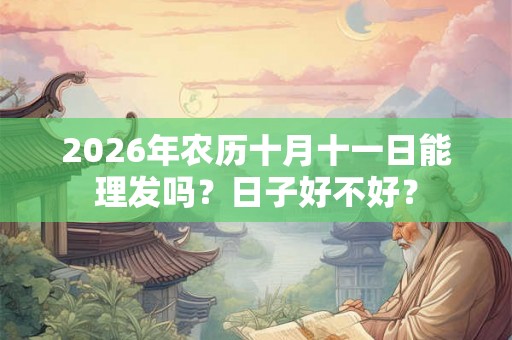 2026年农历十月十一日能理发吗？日子好不好？