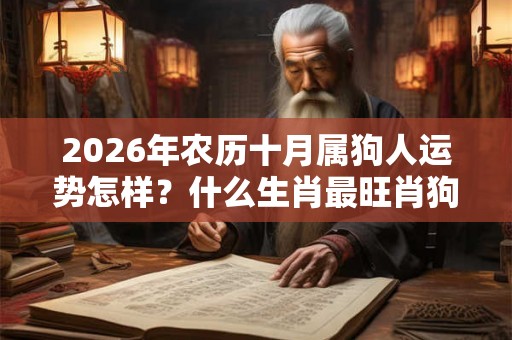 2026年农历十月属狗人运势怎样？什么生肖最旺肖狗人？