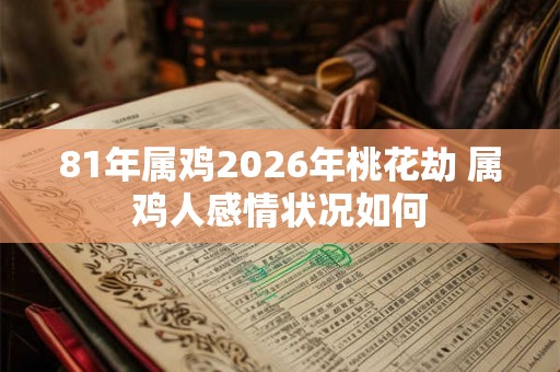 81年属鸡2026年桃花劫 属鸡人感情状况如何