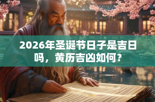2026年圣诞节日子是吉日吗,黄历吉凶如何? 2026年圣诞节日子是吉日吗,黄历吉凶如何?