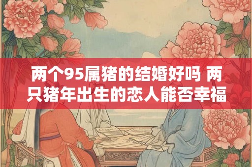 两个95属猪的结婚好吗 两只猪年出生的恋人能否幸福结婚