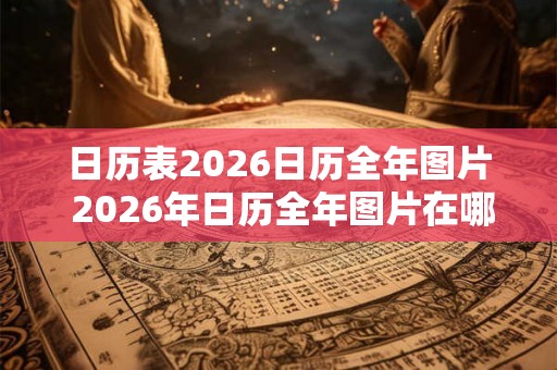 日历表2026日历全年图片 2026年日历全年图片在哪里可以找到