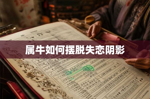 属牛如何摆脱失恋阴影
