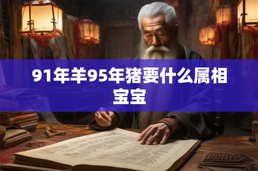 91年羊95年猪要什么属相宝宝