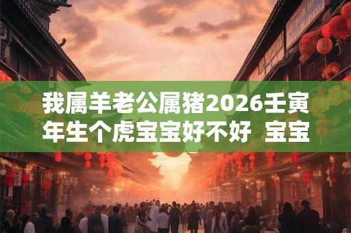 我属羊老公属猪2026壬寅年生个虎宝宝好不好  宝宝命运怎么样