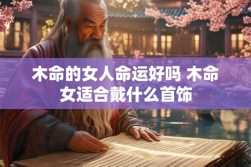 木命的女人命运好吗 木命女适合戴什么首饰 木命的女人命运好吗 木命女适合戴什么首饰