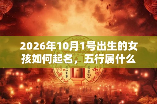 2026年10月1号出生的女孩如何起名,五行属什么 2026年10月1号出生的女孩如何起名,五行属什么