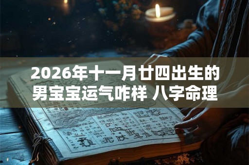 2026年十一月廿四出生的男宝宝运气咋样 八字命理详解
