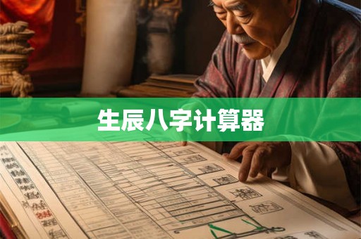 生辰八字计算器