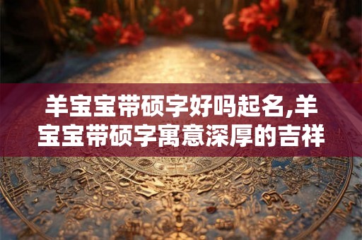 羊宝宝带硕字好吗起名,羊宝宝带硕字寓意深厚的吉祥之名 羊宝宝带硕字好吗起名,羊宝宝带硕字寓意深厚的吉祥之名
